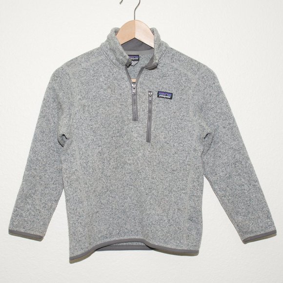 Patagonia Other - Patagonia Children's Worn Wear Stone Wash Pullover Fleece 1/4 Zip
